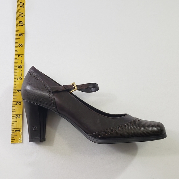 Etienne Aigner 8.5 M Nadine Dark Brown Mary Jane - Picture 8 of 10